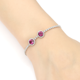 Pink Stone Bracelet