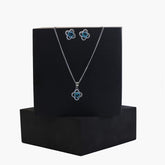 Bright Blue Stone Set