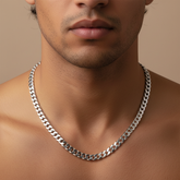 Cuban Chain for Men - 5mm, 22 Inches