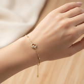 Heart Bracelet Gold Plated