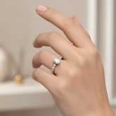 Silver Stone Ring