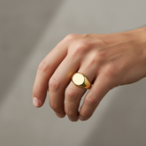 Gold Plated Silver Ring