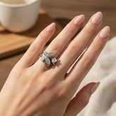 Butterfly Sterling Silver Ring