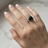 Single Black Zircon