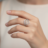 Triple Stackable Ring