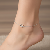 Moon Charm Anklet