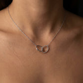 Interlocking Oval Necklace