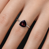 Burgundy Ring