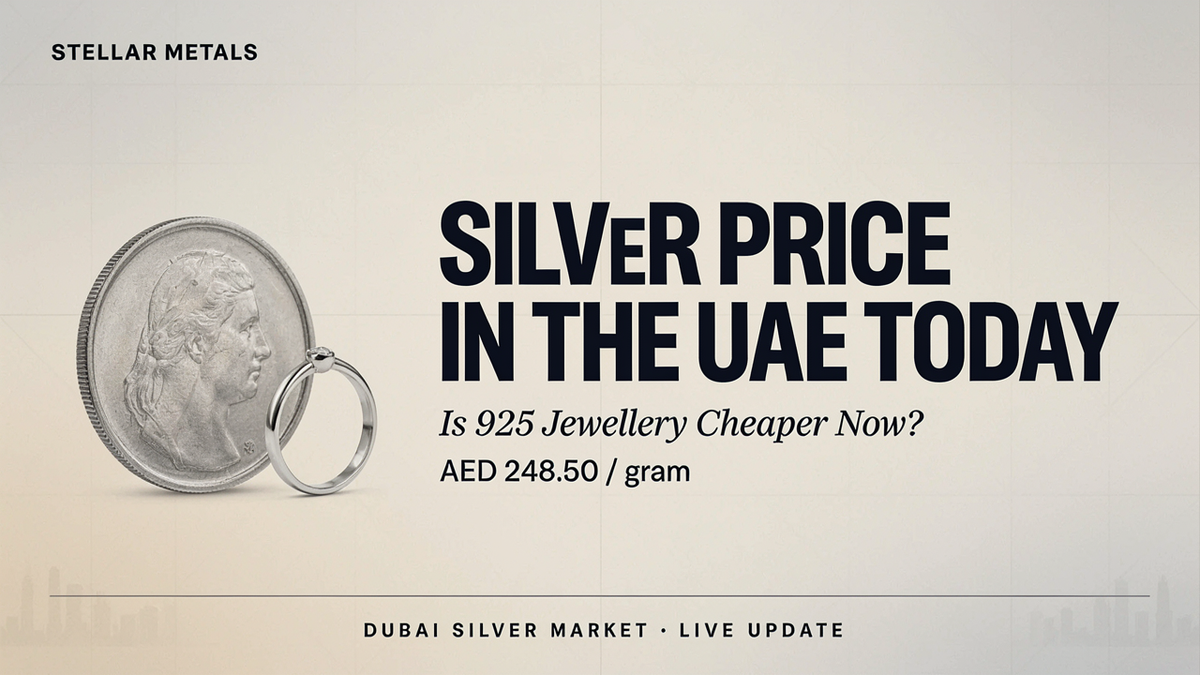 Silver Price in UAE Today: Is 925 Jewellery Cheaper Now?