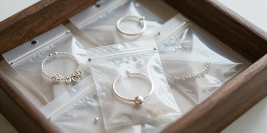 What are some tips for maintaining the shine of silver jewelry