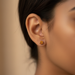 Topaz Stone Earrings