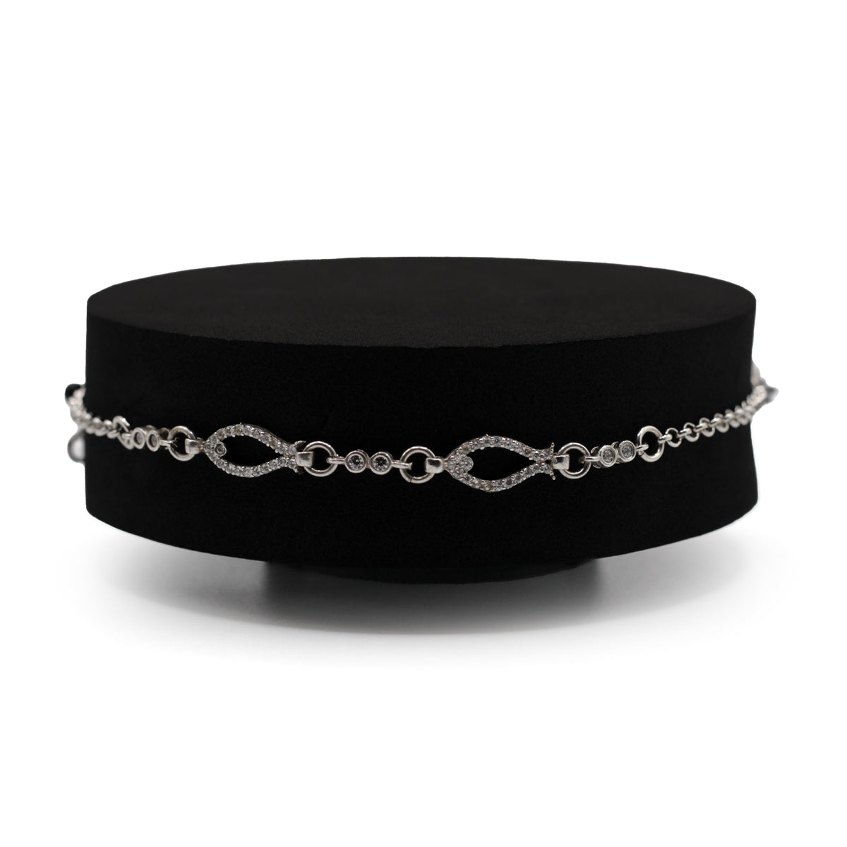 Simple Dotted Leaf Bracelet