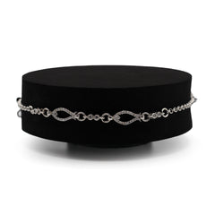 Simple Dotted Leaf Bracelet