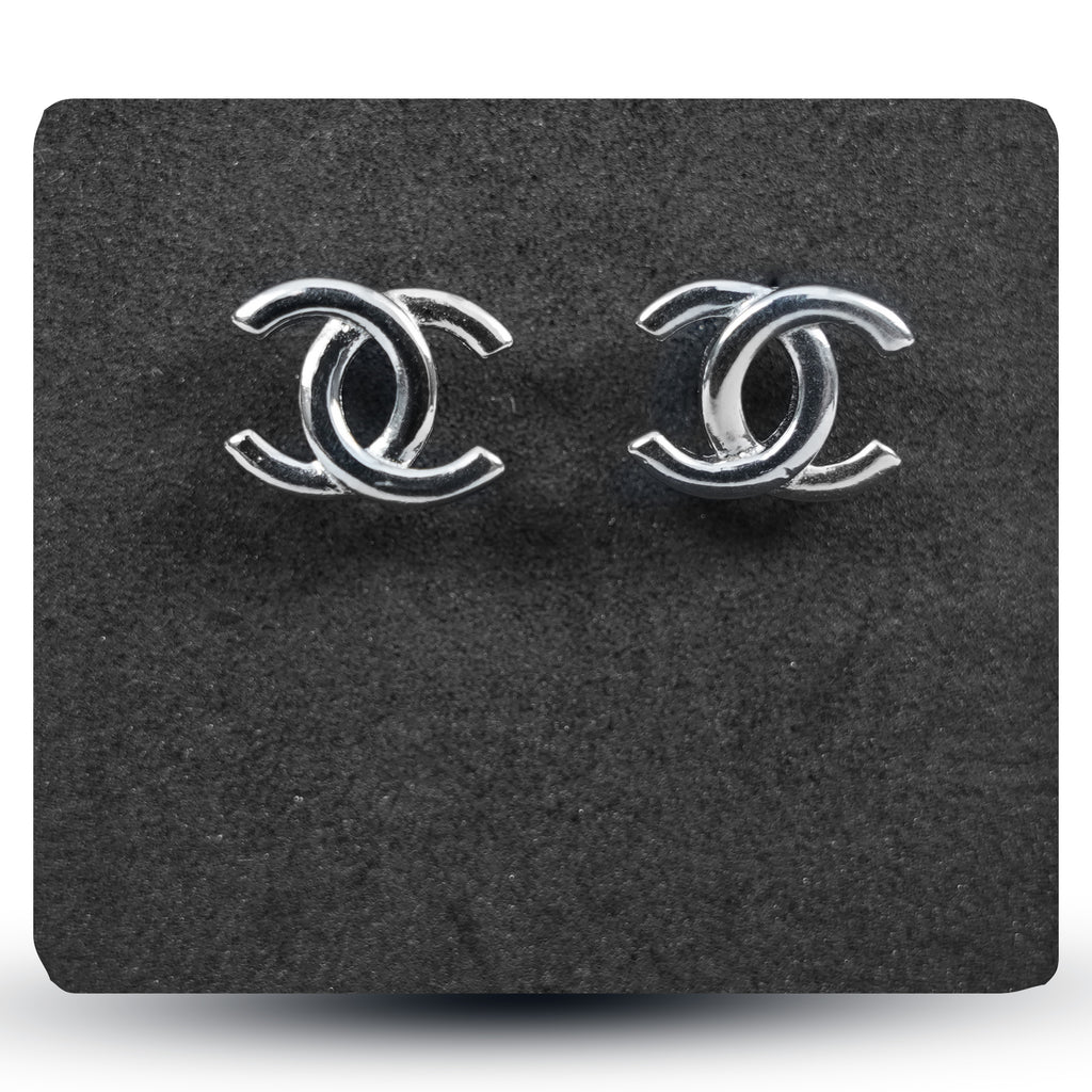 Simple Letter Earrings without Stones