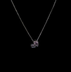 Double Drop Light Pink Stone
