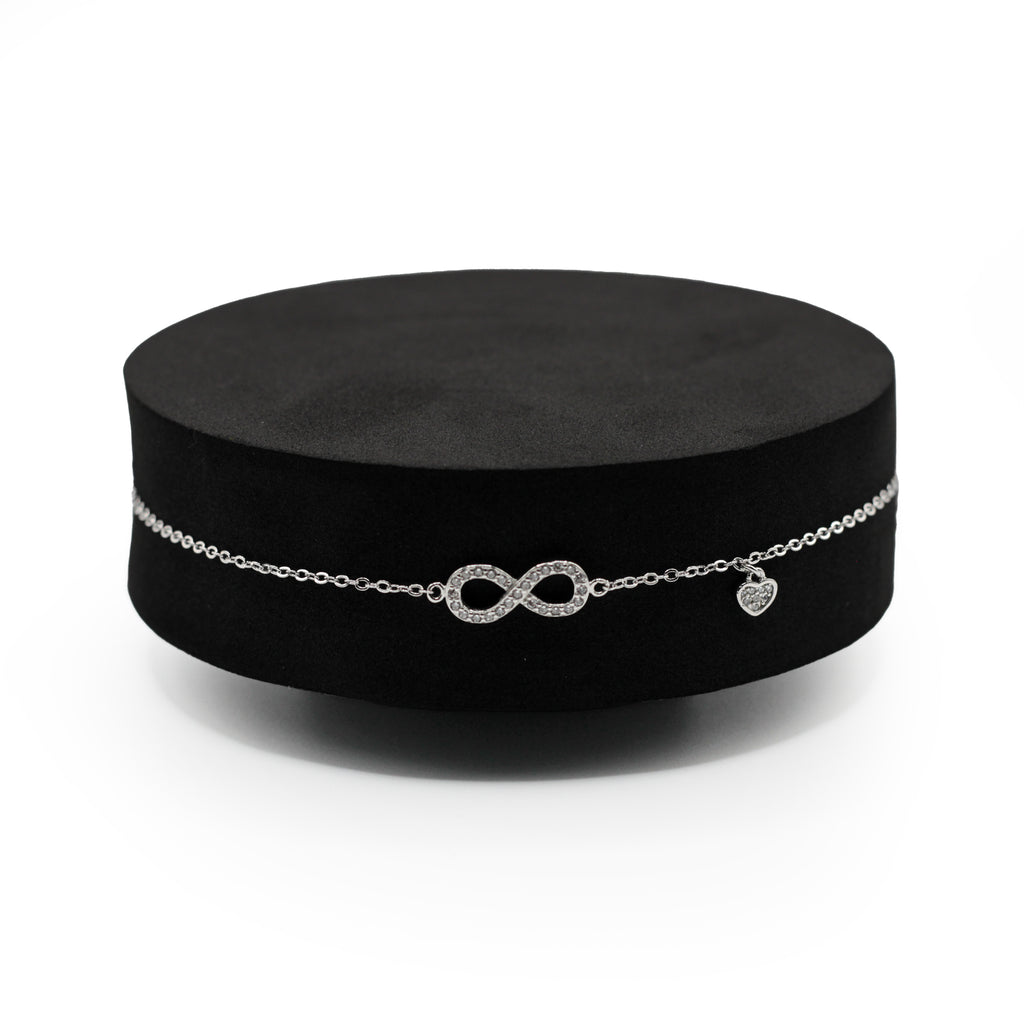 Infinity Heart Bracelet
