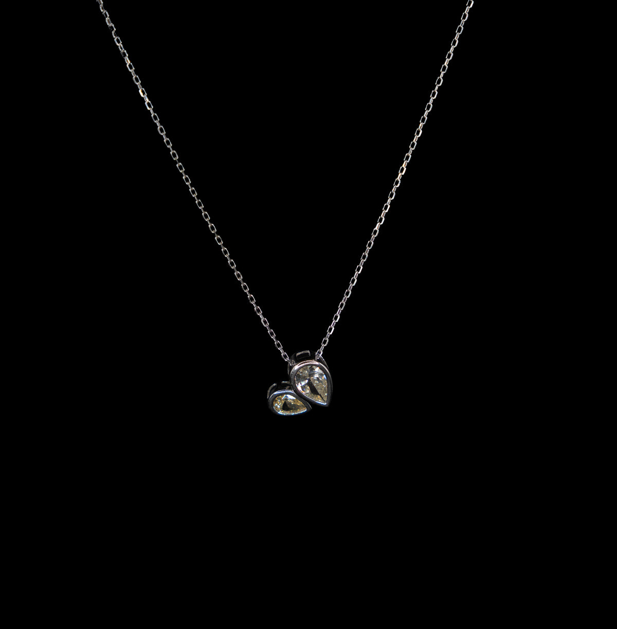 Yellow Drop Necklace