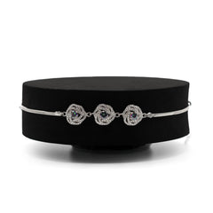 Flower Silver Bracelet