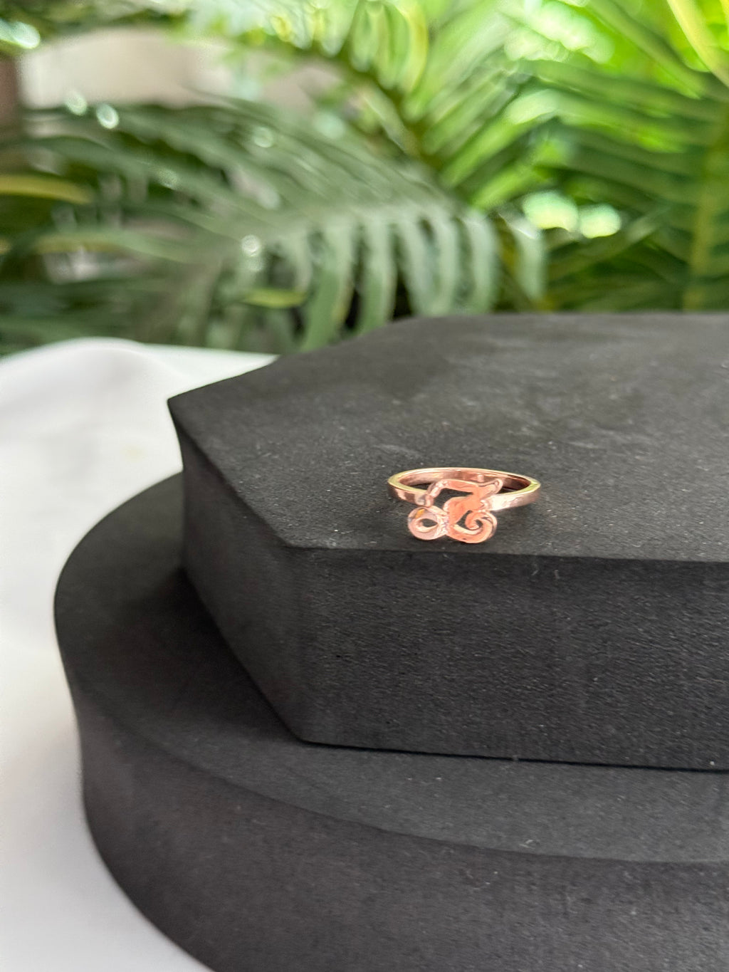 Customized Letter Ring
