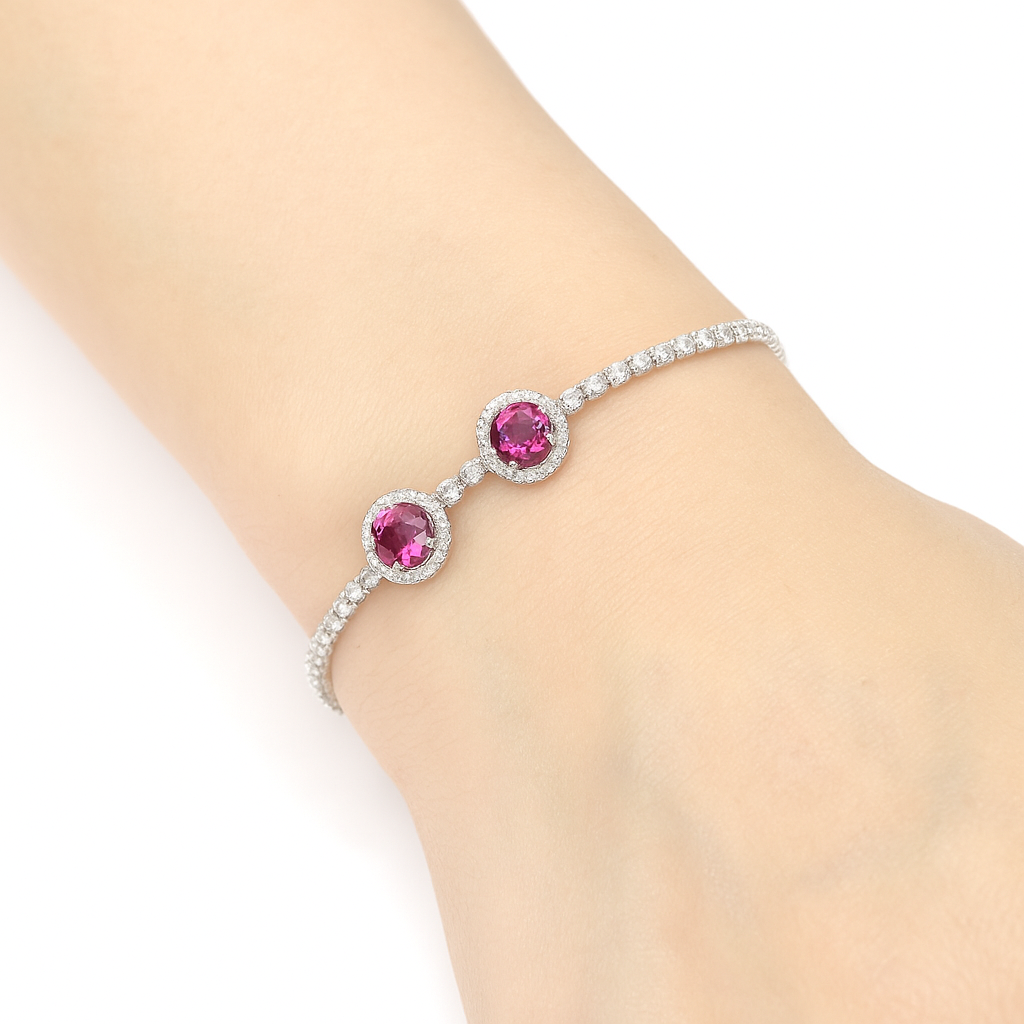 Pink Stone Bracelet