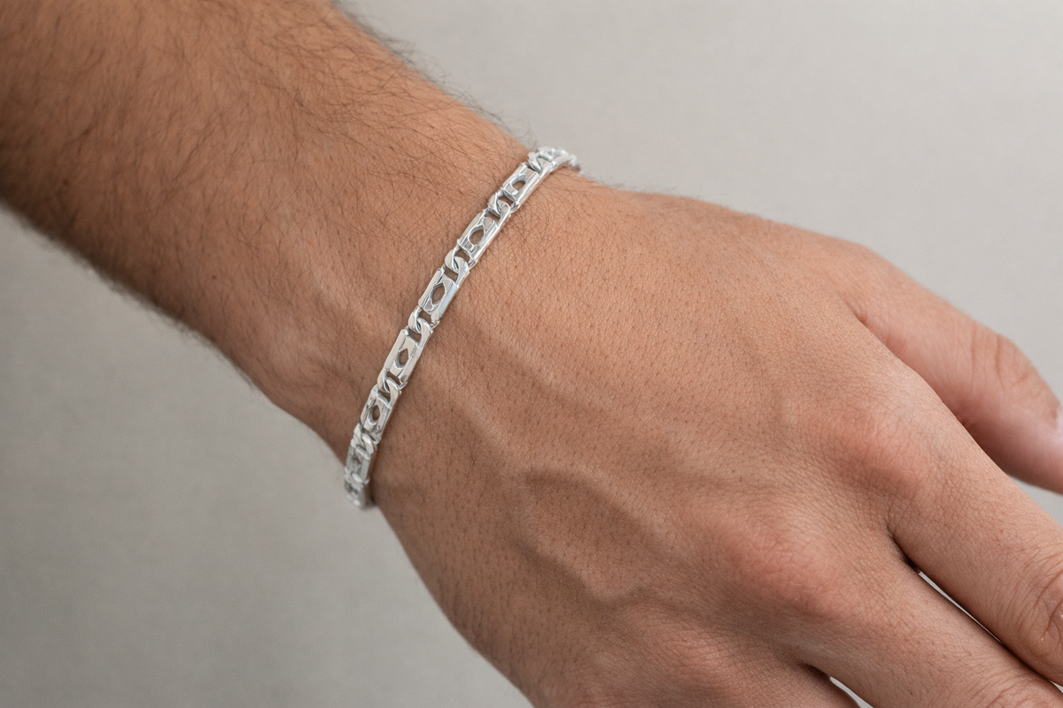 Patterned Bracelet - 3mm