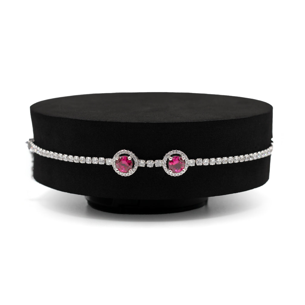 Pink Stone Bracelet