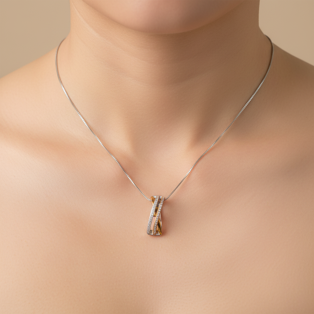 Tricolor Necklace