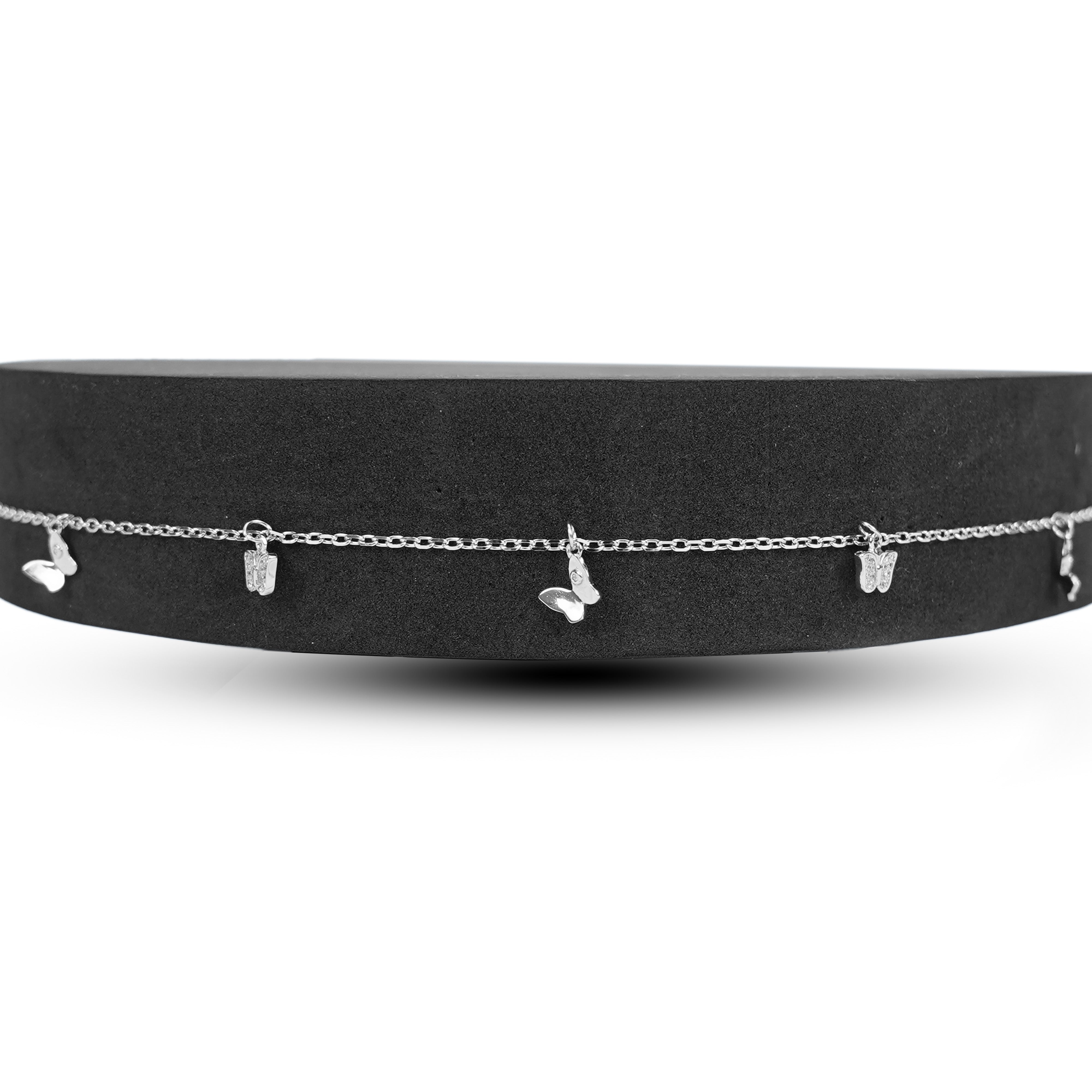 Butterfly Charms Anklet