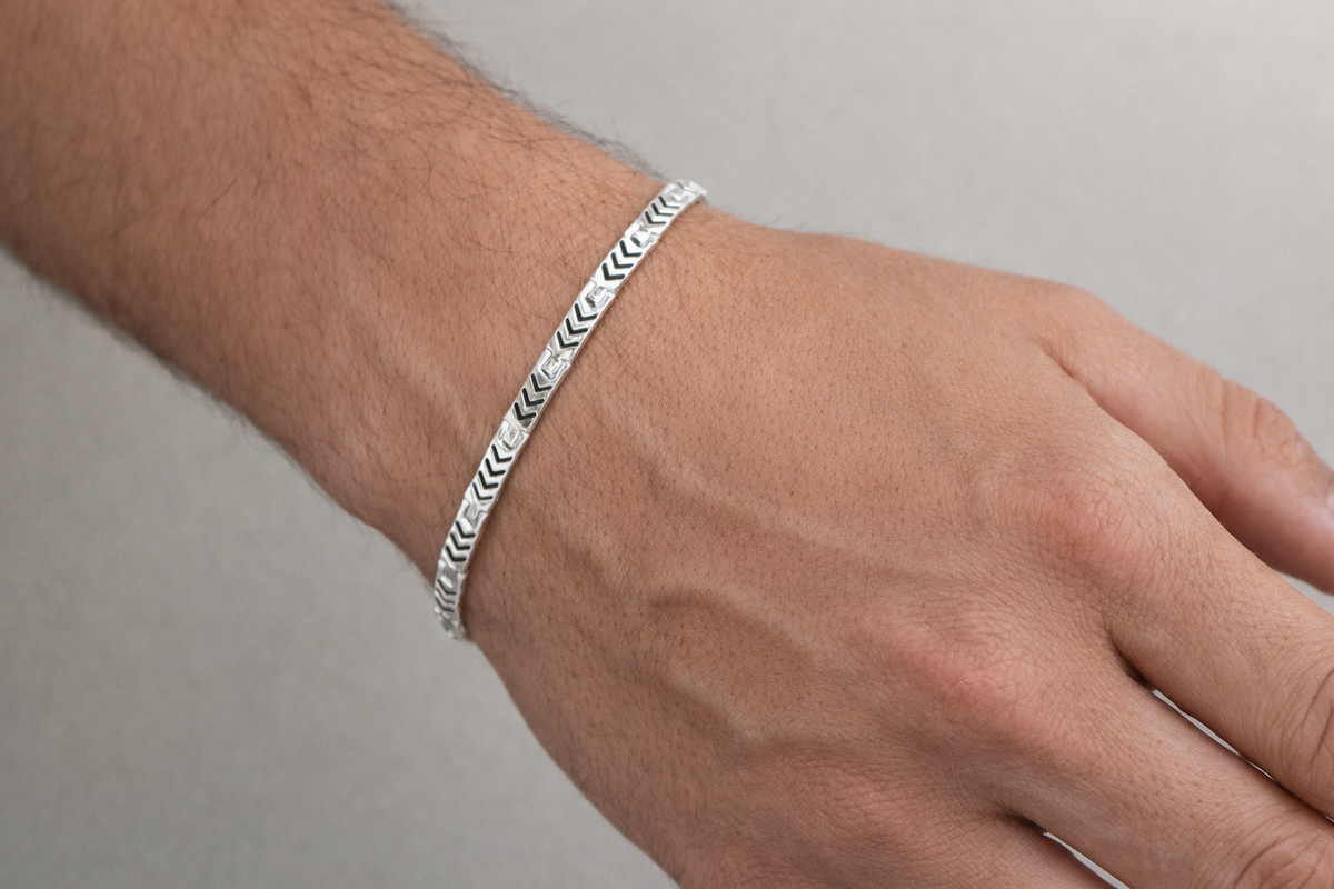 Arrow Patterned Bracelet