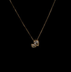 Light Yellow Drop (Gold Plated)