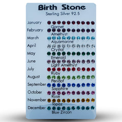 Zircon Birth Stone Earrings