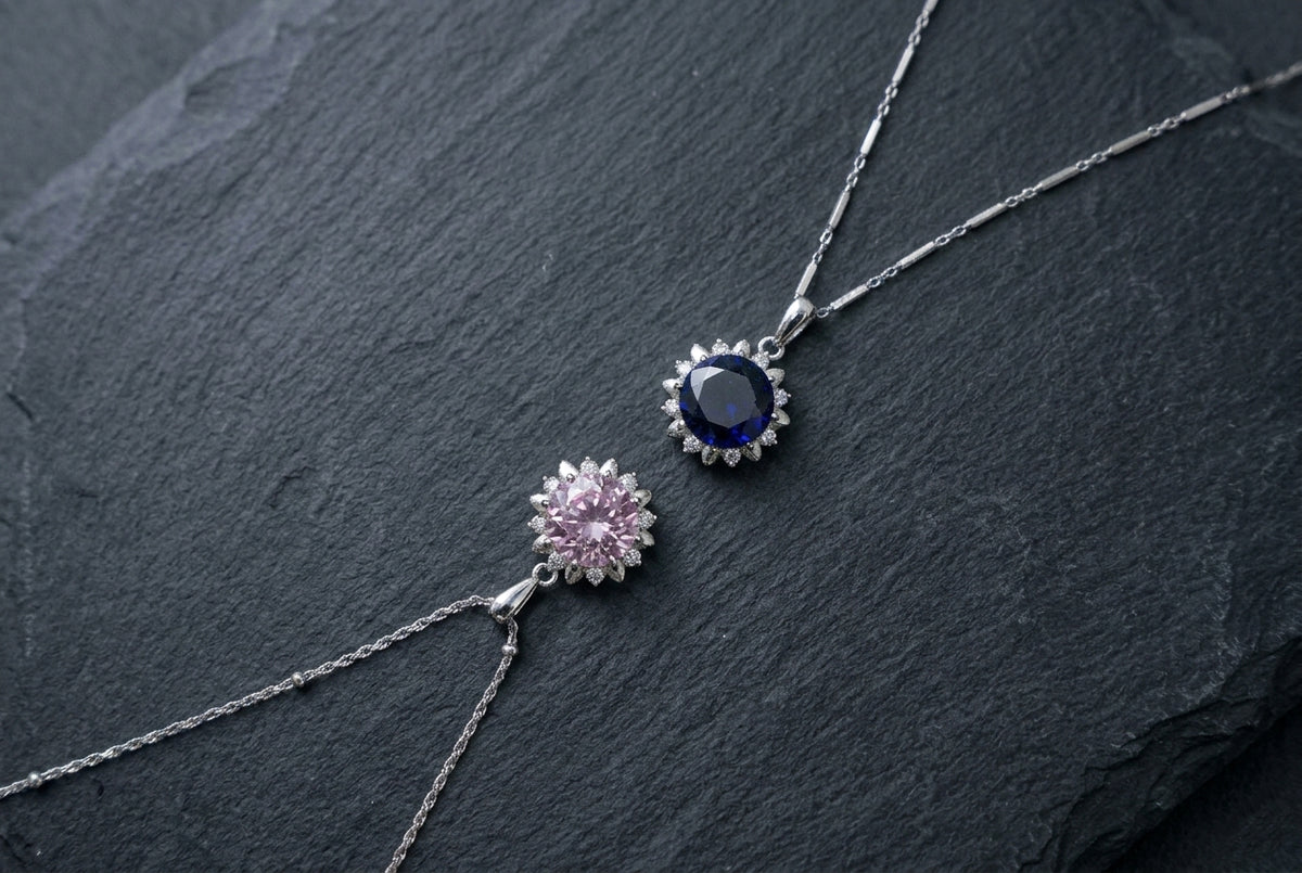 Sapphire Blue Halo