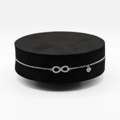 Infinity Heart Bracelet