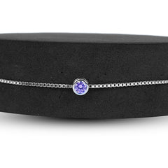 Pink Stone Minimal Bracelet