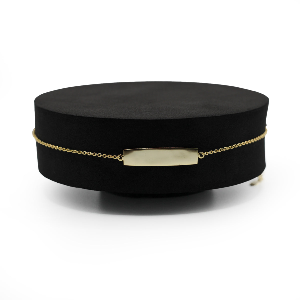 Silver Plate Bracelet in Gold