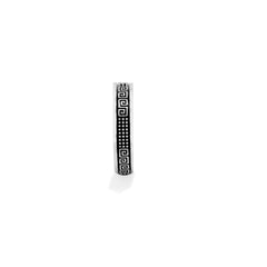 Black Dots Band Ring