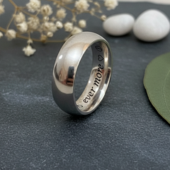 Customized Engraved Ring