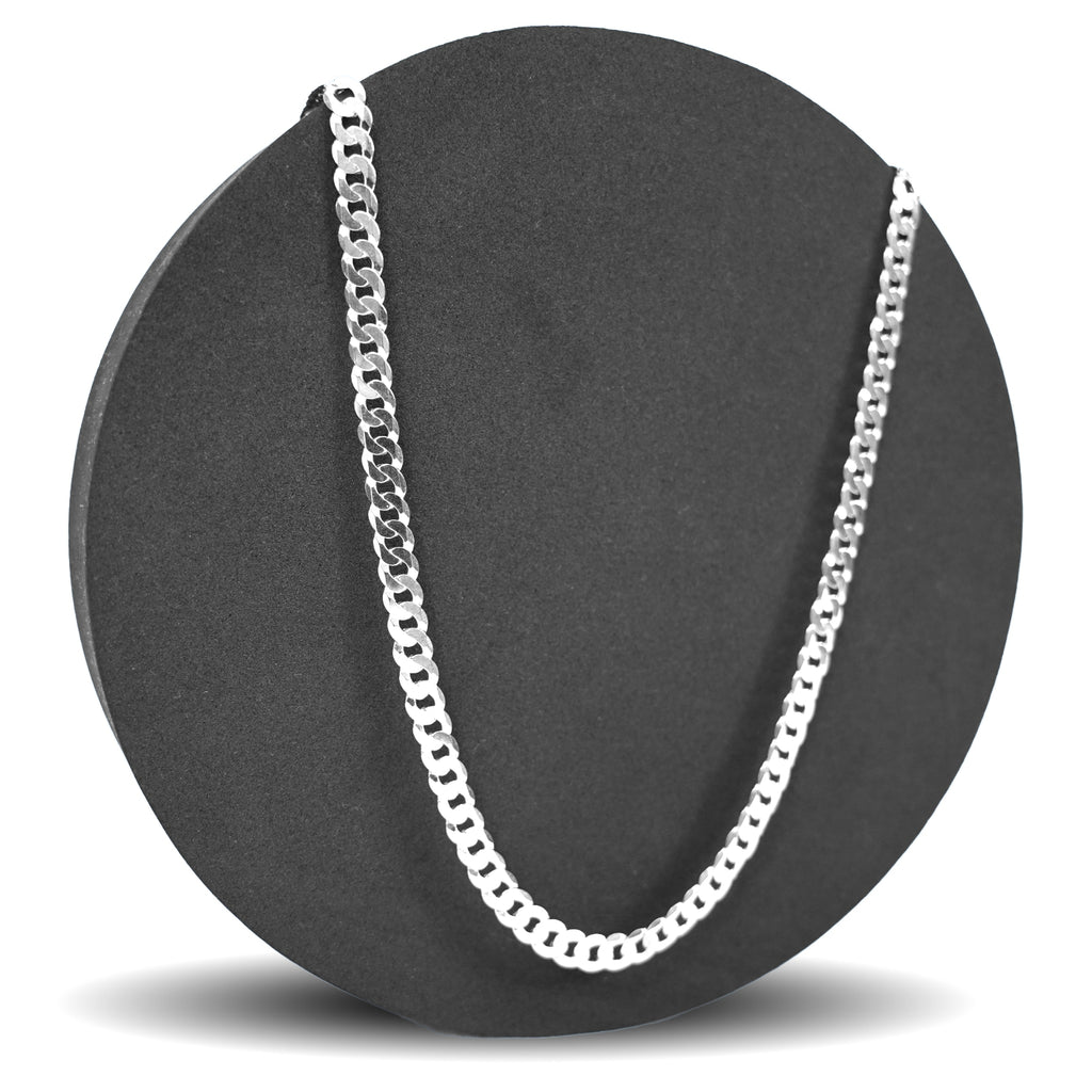 Cuban Chain for Men - 5mm, 22 Inches