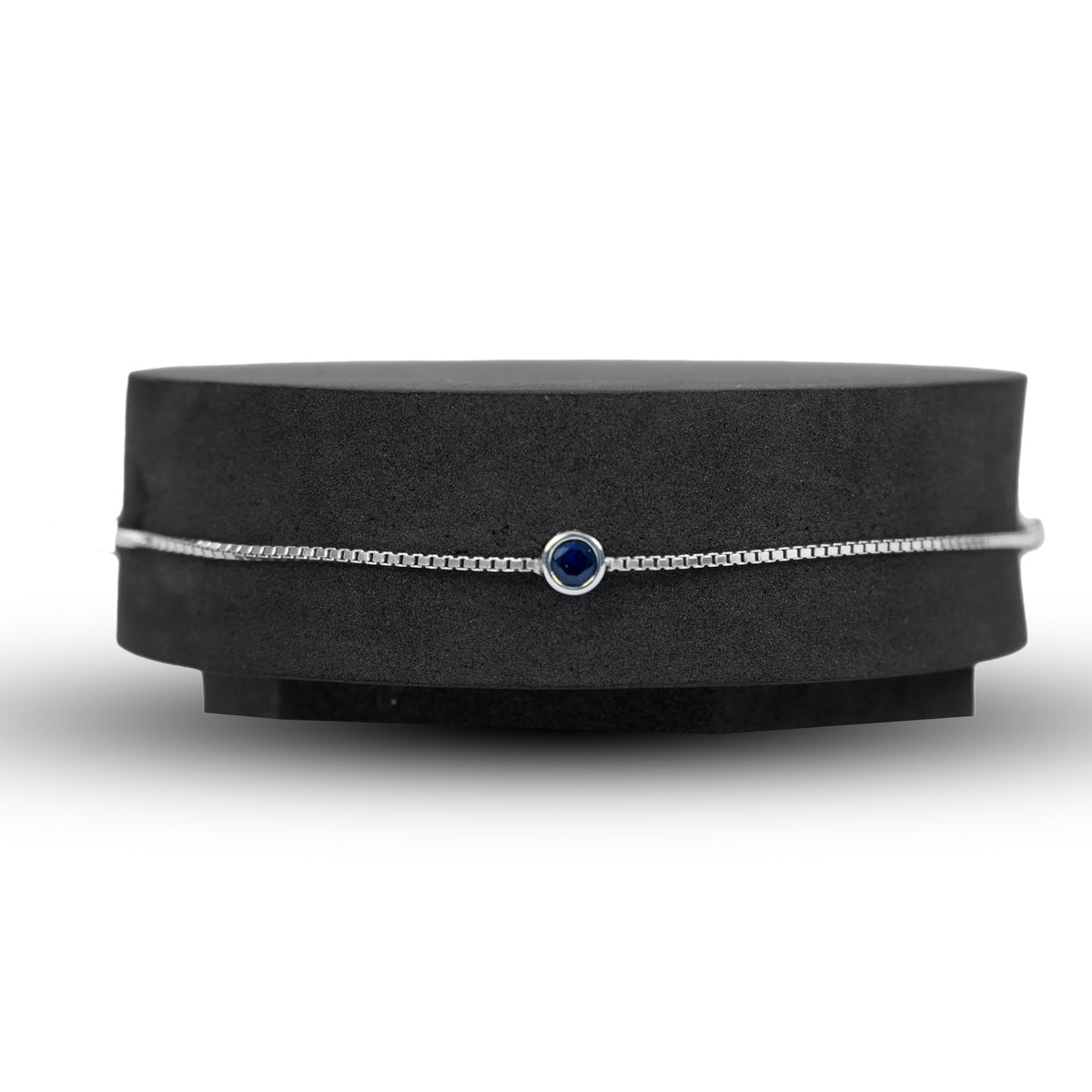 Minimal Blue Stone Bracelet