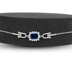 Single Royal Blue Color Stone