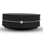 Minimal Crystal Stone Bracelet