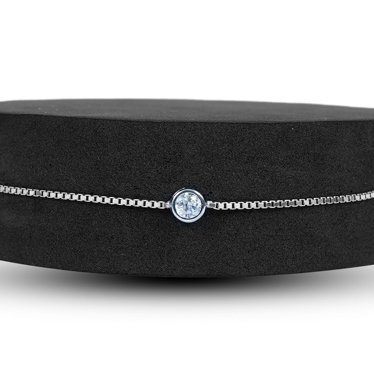 Minimal Crystal Stone Bracelet