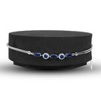 Blue Leaf Bracelet