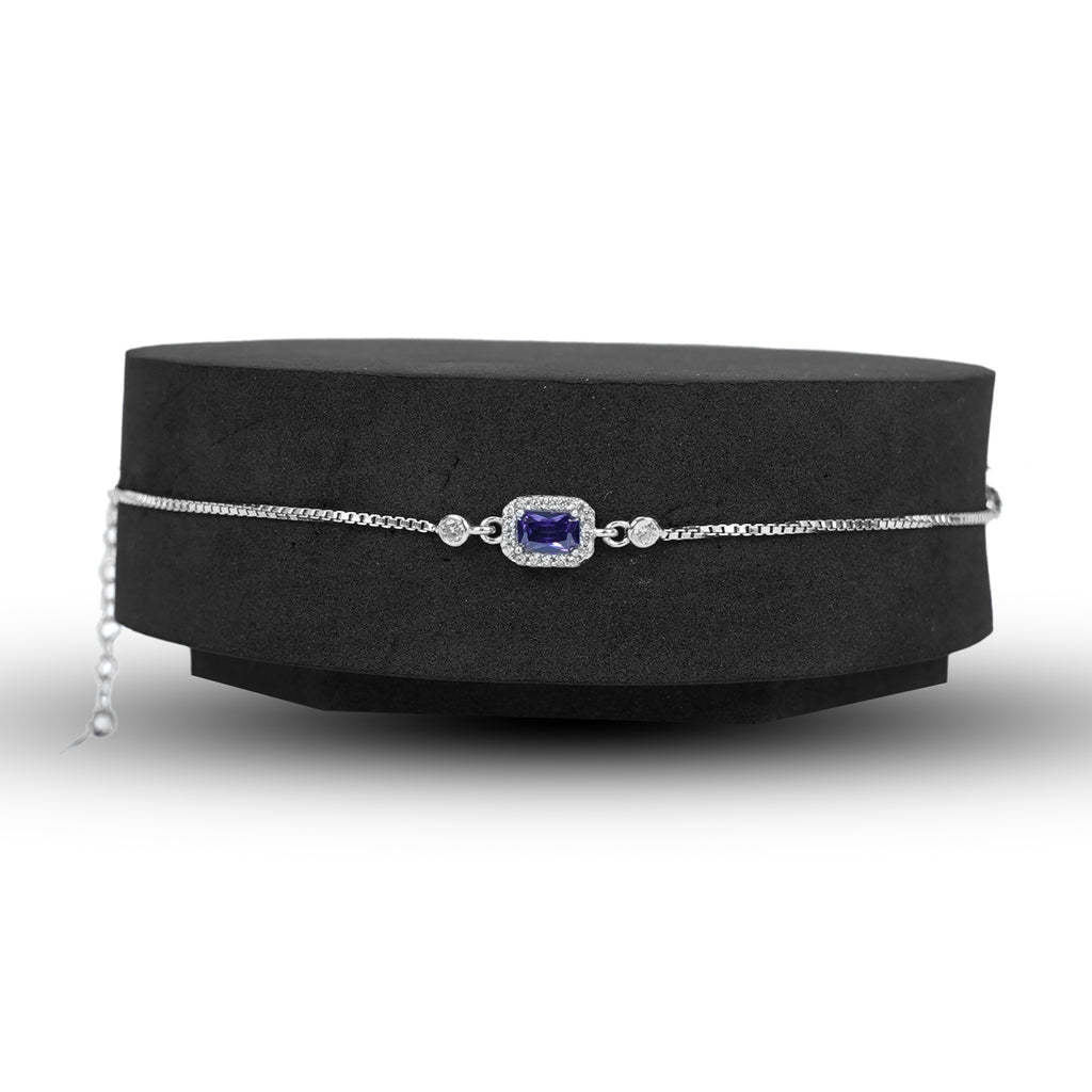 Simple Amethyst Bracelet