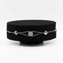 Drum Bracelet Silver