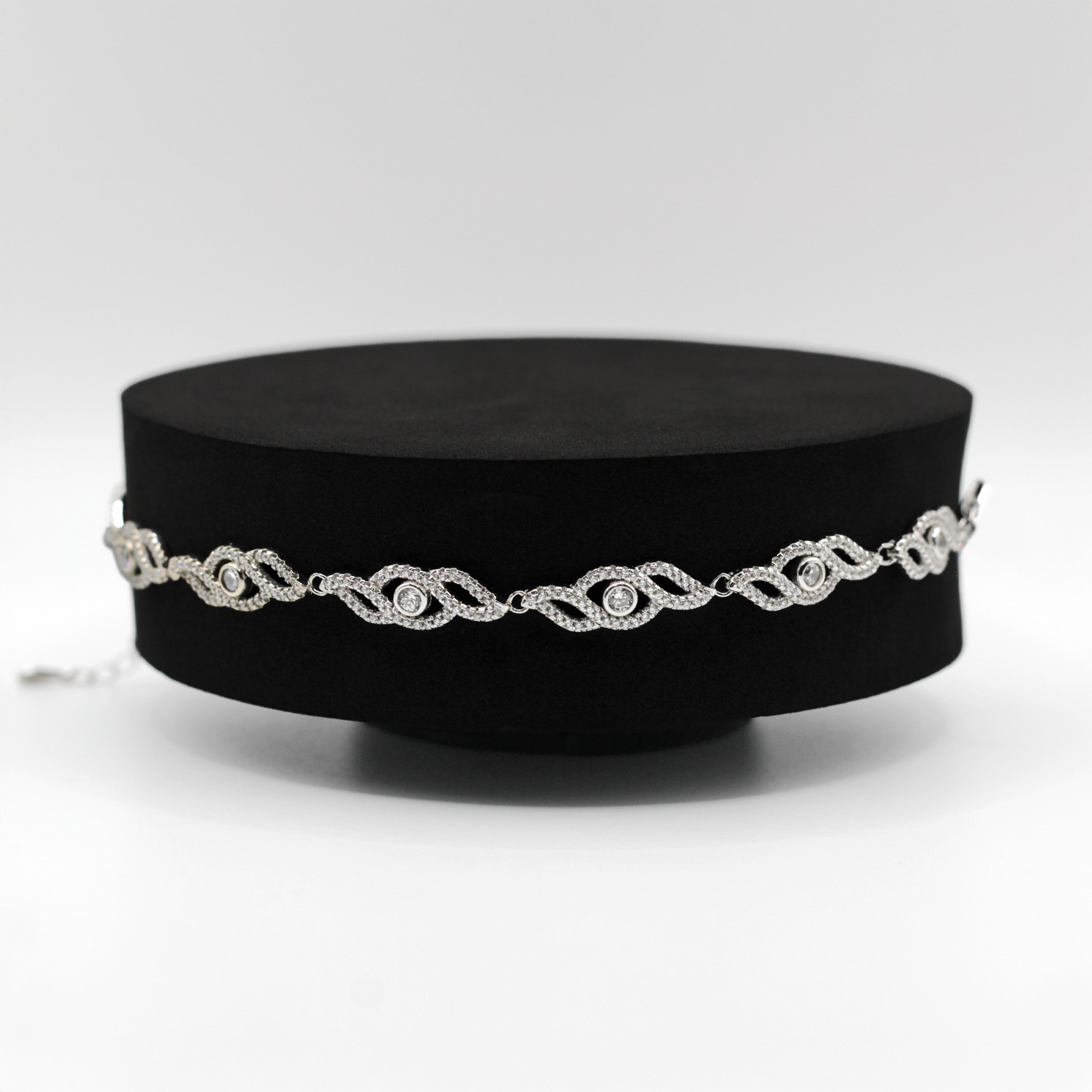 Sequenced Silver Bracelet