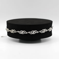 Sequenced Silver Bracelet