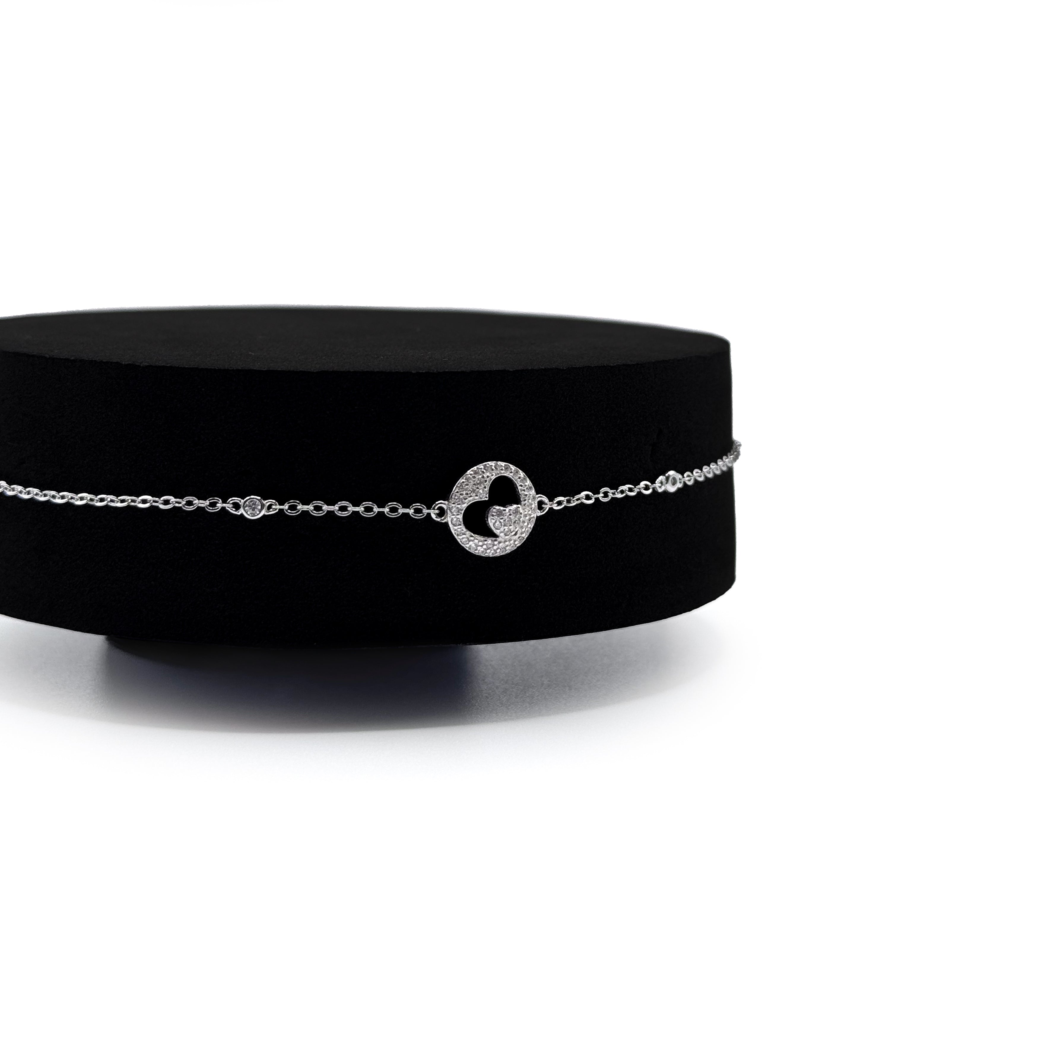 Heart Bracelet Silver