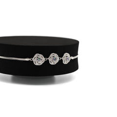 Flower Silver Bracelet