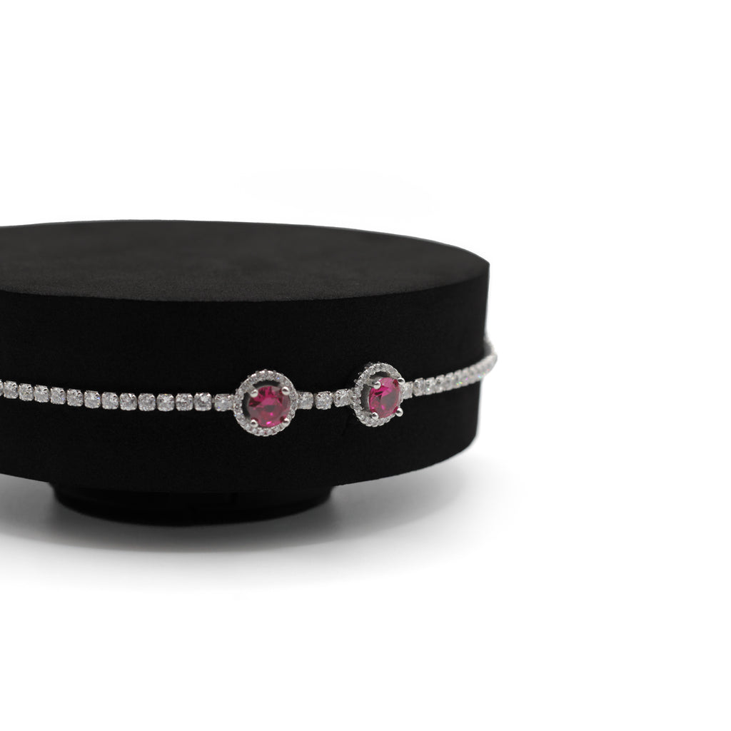 Pink Stone Bracelet